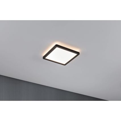 Paulmann 79920 - LED/11,2W Ρυθμιζόμενο πάνελ ATRIA 230V 3000K 19x19 cm μαύρο