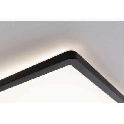 Paulmann 79920 - LED/11,2W Ρυθμιζόμενο πάνελ ATRIA 230V 3000K 19x19 cm μαύρο