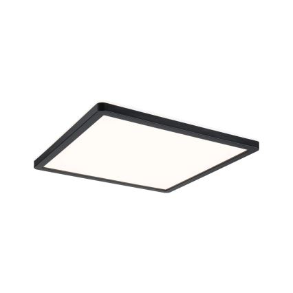 Paulmann 79921 - LED/16W Ρυθμιζόμενο πάνελ ATRIA 230V 3000K 29,3x29,3 cm μαύρο