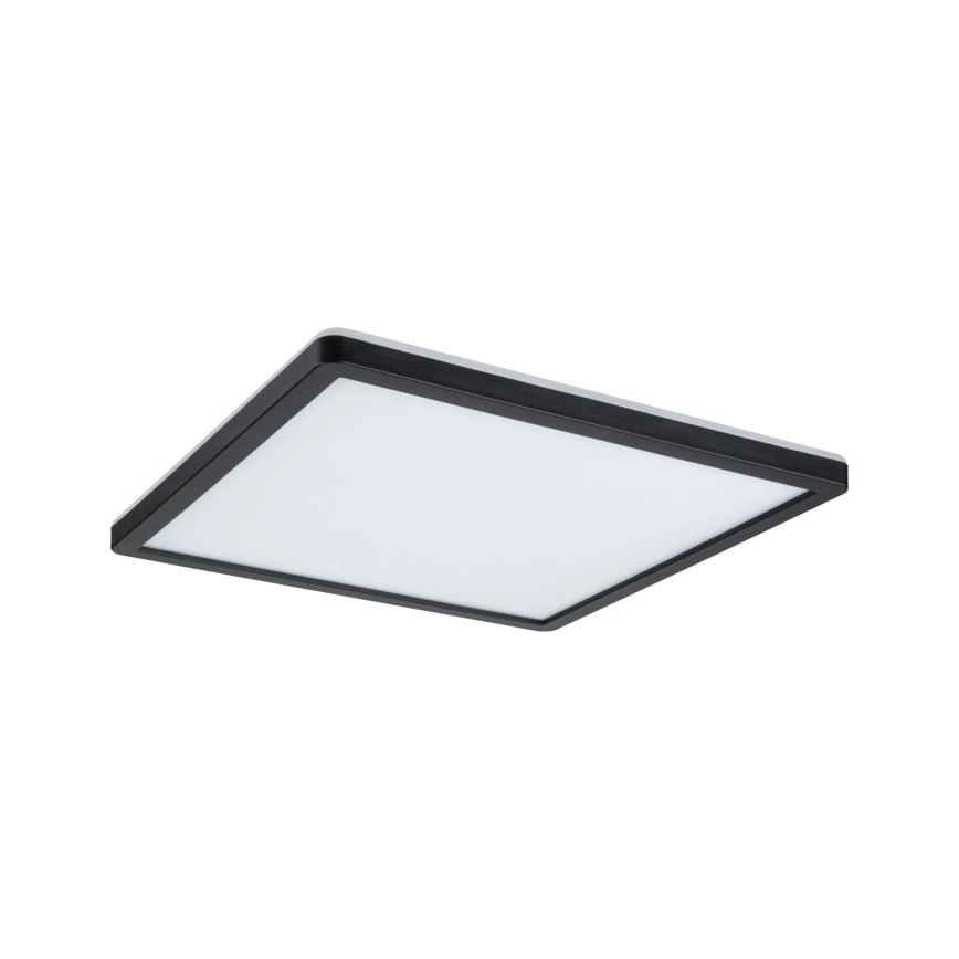 Paulmann 79921 - LED/16W Ρυθμιζόμενο πάνελ ATRIA 230V 3000K 29,3x29,3 cm μαύρο