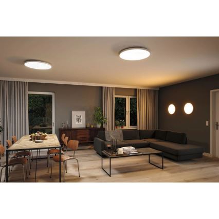 Paulmann 79929 - LED/22W RGBW Ρυθμιζόμενο φωτιστικό οροφής LORIA 230V, διάμ. 40 cm, λευκό