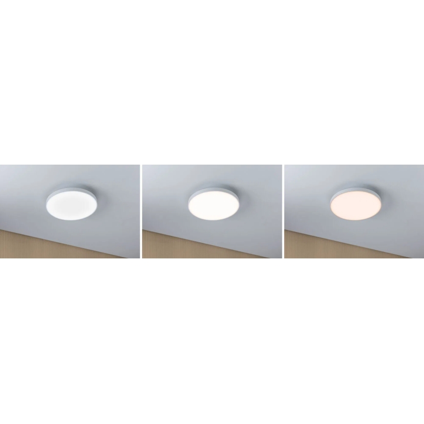 Paulmann 79931 - LED/16,5W IP44 Ρυθμιζόμενο φωτιστικό οροφής LORIA 230V 2700-6500K