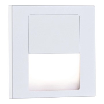 Paulmann 79999 - LED/1W Φωτιστικό σκάλας TSARO 230V Follow/λευκό