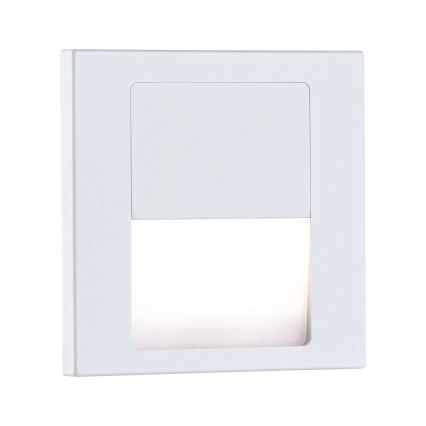 Paulmann 79999 - LED/1W Φωτιστικό σκάλας TSARO 230V Follow/λευκό
