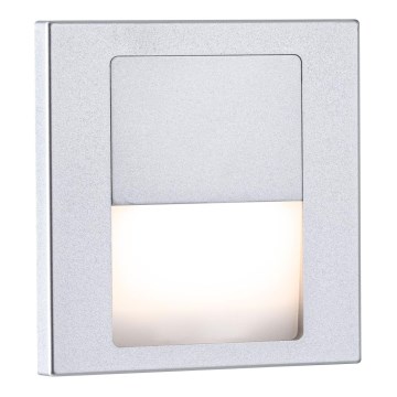 Paulmann 80000 - LED/1W Φωτιστικό σκάλας TSARO 230V Follow/ματ χρώμιο