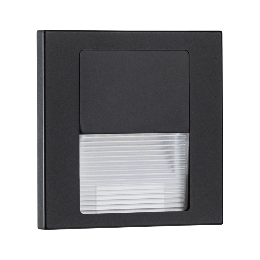 Paulmann 80001 - LED/1W Φωτιστικό σκάλας TSARO 230V Follow/μαύρο