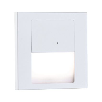 Paulmann 80002 - LED/1W Φωτιστικό σκάλας με αισθητήρα TSARO 230V Lead/λευκό