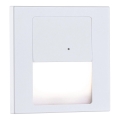 Paulmann 80002 - LED/1W Φωτιστικό σκάλας με αισθητήρα TSARO 230V Μολύβδινο/λευκό