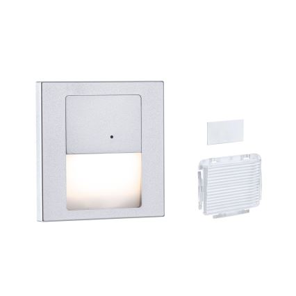 Paulmann 80003 - LED/1W Φωτιστικό σκάλας με αισθητήρα TSARO 230V Lead/ματ χρώμιο