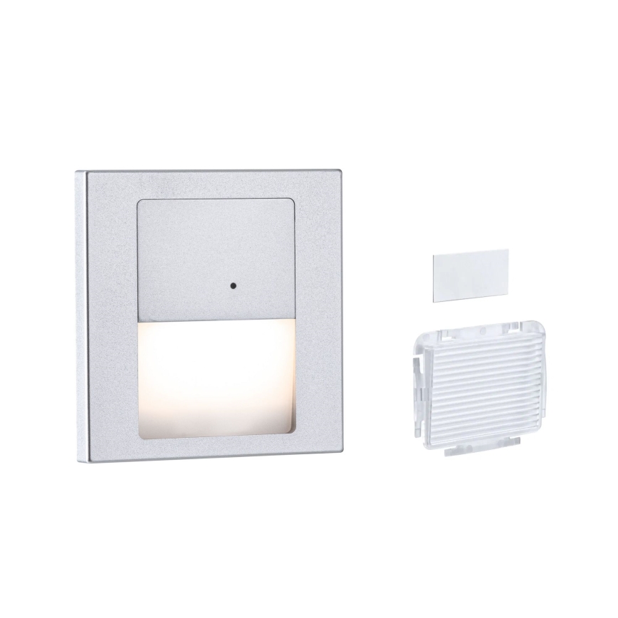 Paulmann 80003 - LED/1W Φωτιστικό σκάλας με αισθητήρα TSARO 230V Lead/ματ χρώμιο