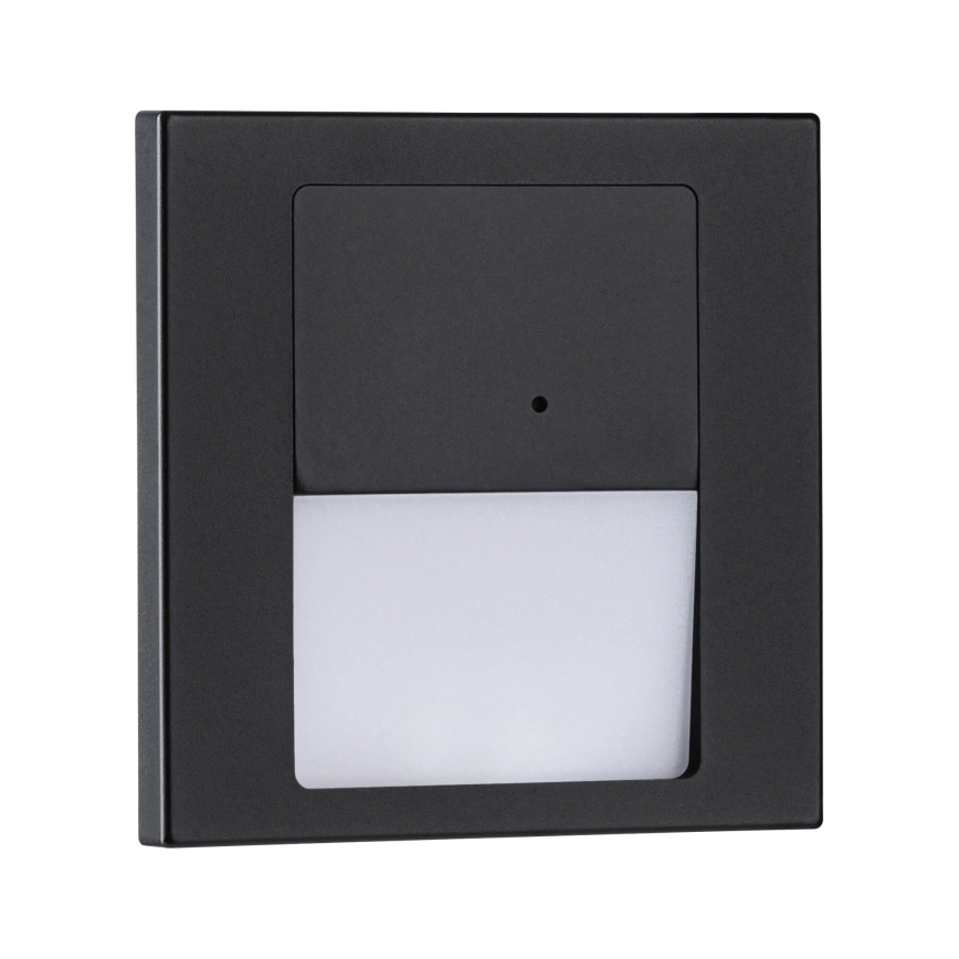 Paulmann 80004 - LED/1W Φωτιστικό σκάλας με αισθητήρα TSARO 230V Lead/μαύρο
