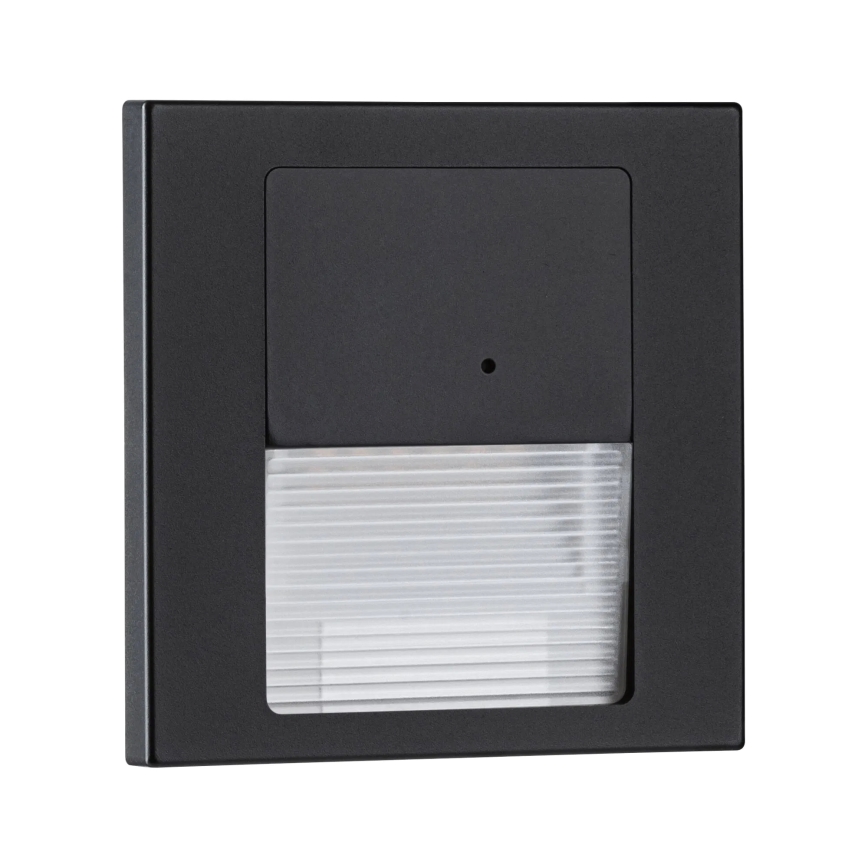 Paulmann 80004 - LED/1W Φωτιστικό σκάλας με αισθητήρα TSARO 230V Lead/μαύρο