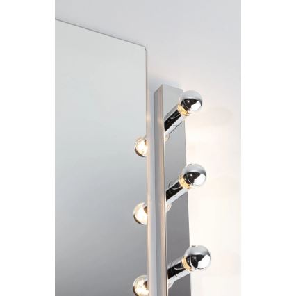 Paulmann 80096 - 3xE14/40W IP44 Φωτιστικό καθρέφτη μπάνιου REGULA 230V γυαλιστερό χρώμιο