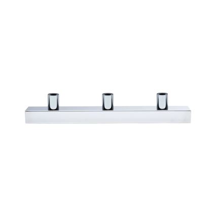 Paulmann 80096 - 3xE14/40W IP44 Φωτιστικό καθρέφτη μπάνιου REGULA 230V γυαλιστερό χρώμιο