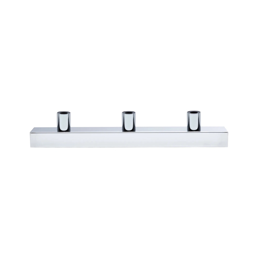 Paulmann 80096 - 3xE14/40W IP44 Φωτιστικό καθρέφτη μπάνιου REGULA 230V γυαλιστερό χρώμιο