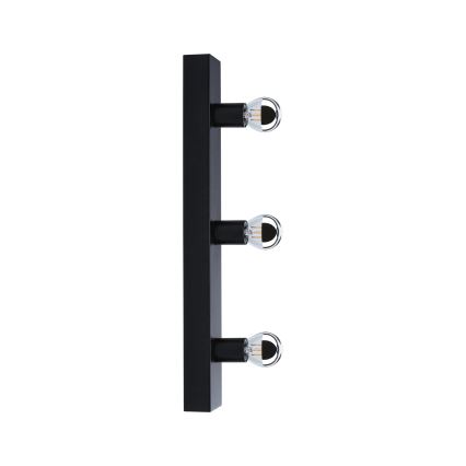 Paulmann 80097 - 3xE14/40W IP44 Φωτιστικό καθρέφτη μπάνιου REGULA 230V μαύρο