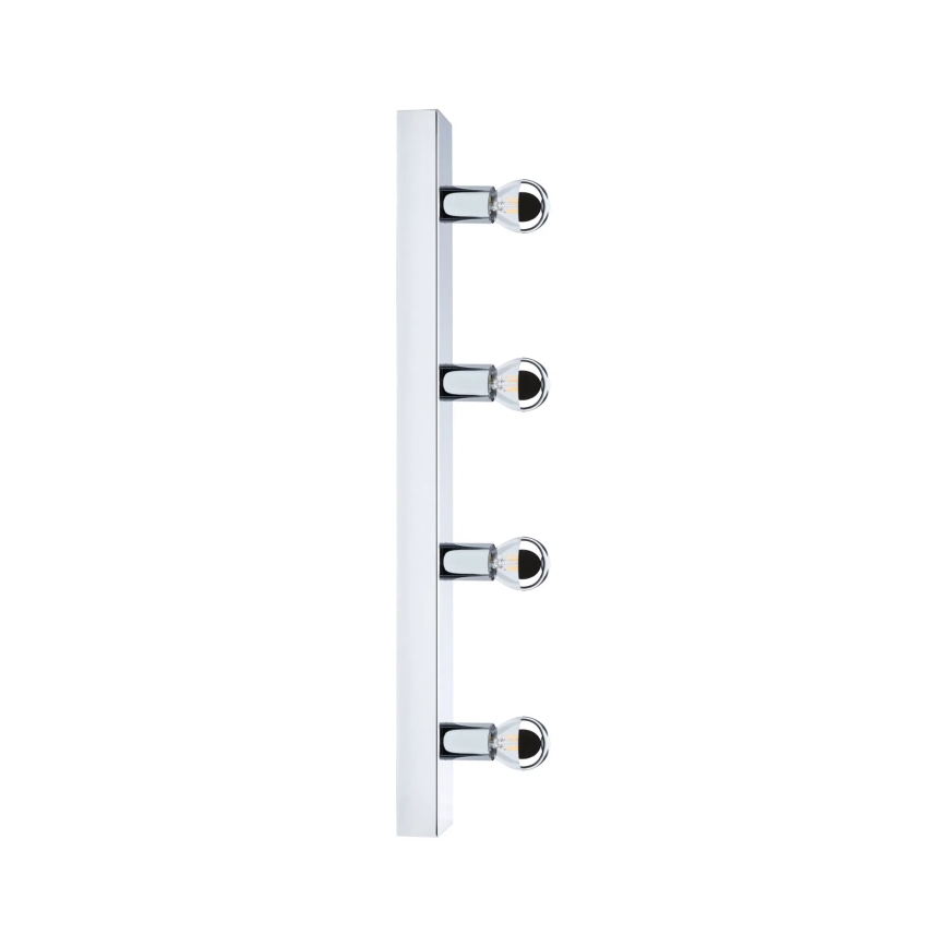 Paulmann 80098 - 4xE14/40W IP44 Φωτιστικό καθρέφτη μπάνιου REGULA 230V γυαλιστερό χρώμιο