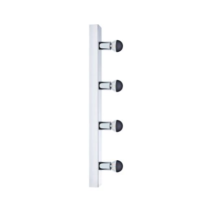 Paulmann 80098 - 4xE14/40W IP44 Φωτιστικό καθρέφτη μπάνιου REGULA 230V γυαλιστερό χρώμιο