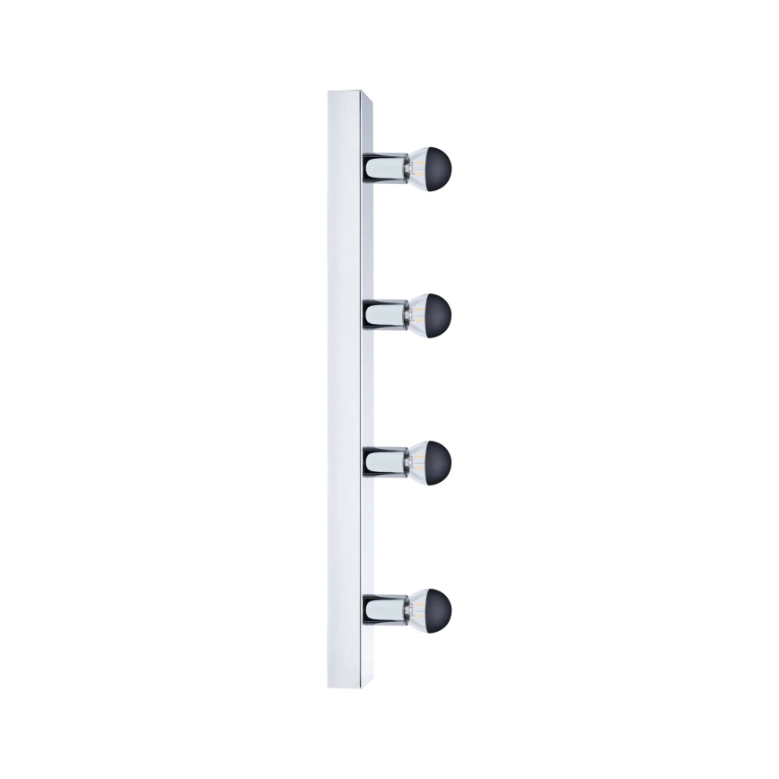 Paulmann 80098 - 4xE14/40W IP44 Φωτιστικό καθρέφτη μπάνιου REGULA 230V γυαλιστερό χρώμιο
