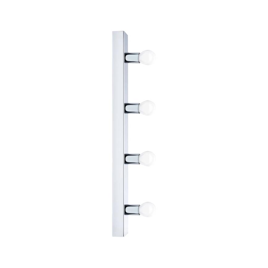 Paulmann 80098 - 4xE14/40W IP44 Φωτιστικό καθρέφτη μπάνιου REGULA 230V γυαλιστερό χρώμιο