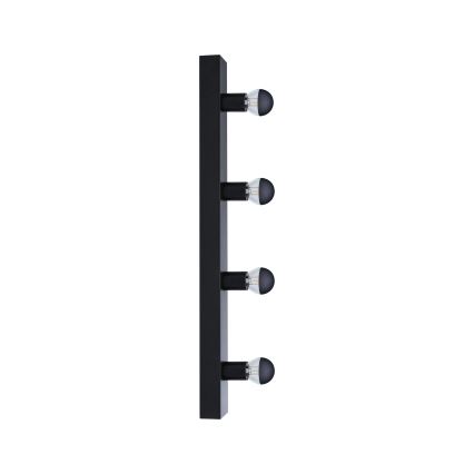 Paulmann 80099 - 4xE14/40W IP44 Φωτιστικό καθρέφτη μπάνιου REGULA 230V μαύρο