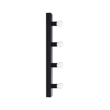 Paulmann 80099 - 4xE14/40W IP44 Φωτιστικό καθρέφτη μπάνιου REGULA 230V μαύρο