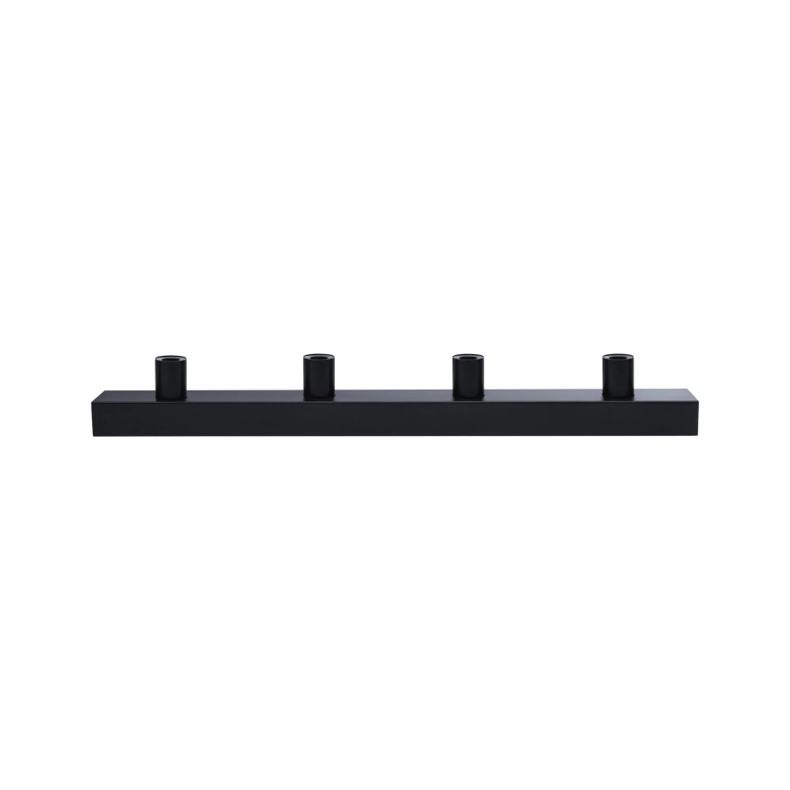 Paulmann 80099 - 4xE14/40W IP44 Φωτιστικό καθρέφτη μπάνιου REGULA 230V μαύρο