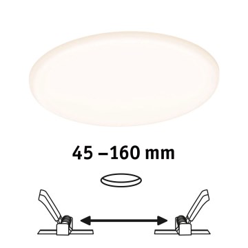 Paulmann 92389 - LED/17W IP44 Χωνευτό φως μπάνιου VARIFIT 230V