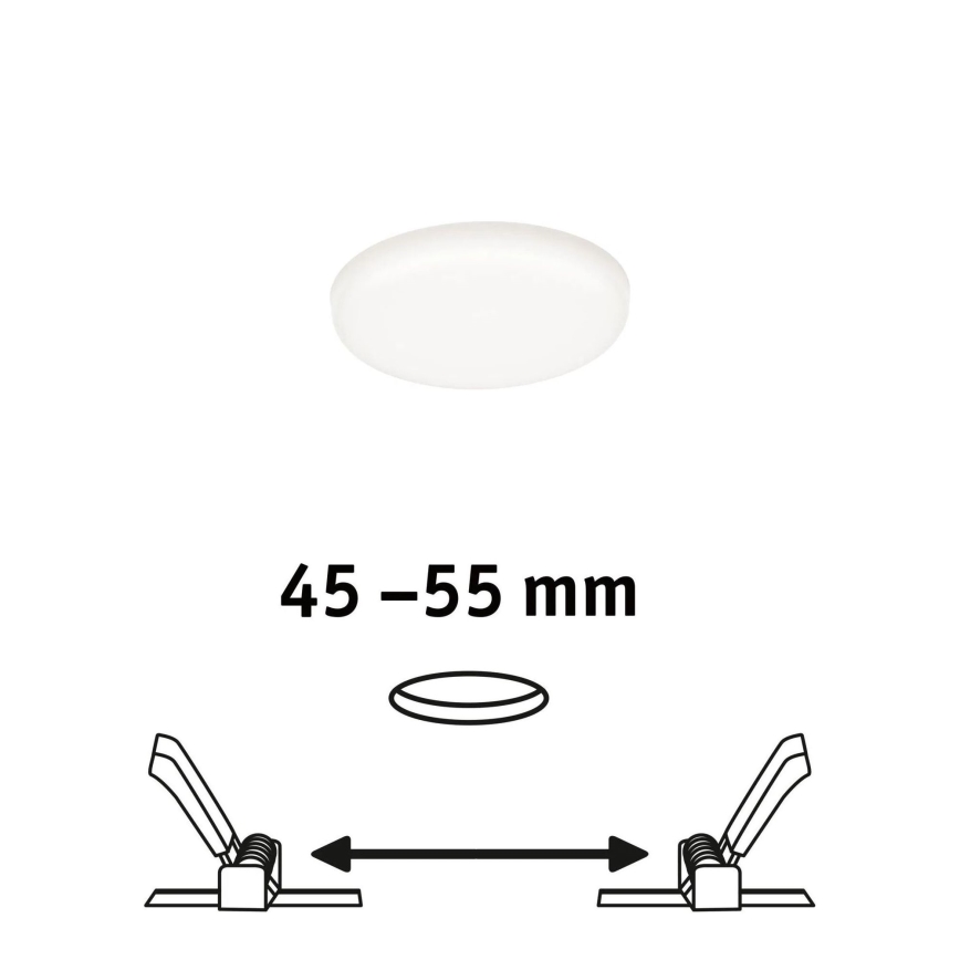 Paulmann 92390 - LED/4,5W IP44 Χωνευτό φως μπάνιου VARIFIT 230V