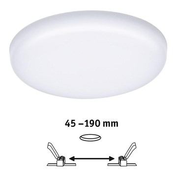 Paulmann 92392 - LED/17,5W IP44 Χωνευτό φως μπάνιου VARIFIT 230V