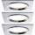 Paulmann 92696 - ΣΕΤ 3xLED/8W Χωνευτό φωτιστικό οροφής dimming DICE 230V