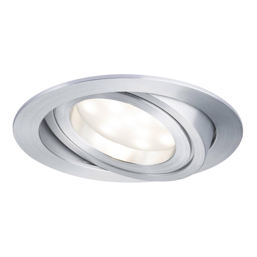 Paulmann 92798 - 1xLED/6,8W IP23 Χωνευτό φωτιστικό μπάνιου COIN 230V