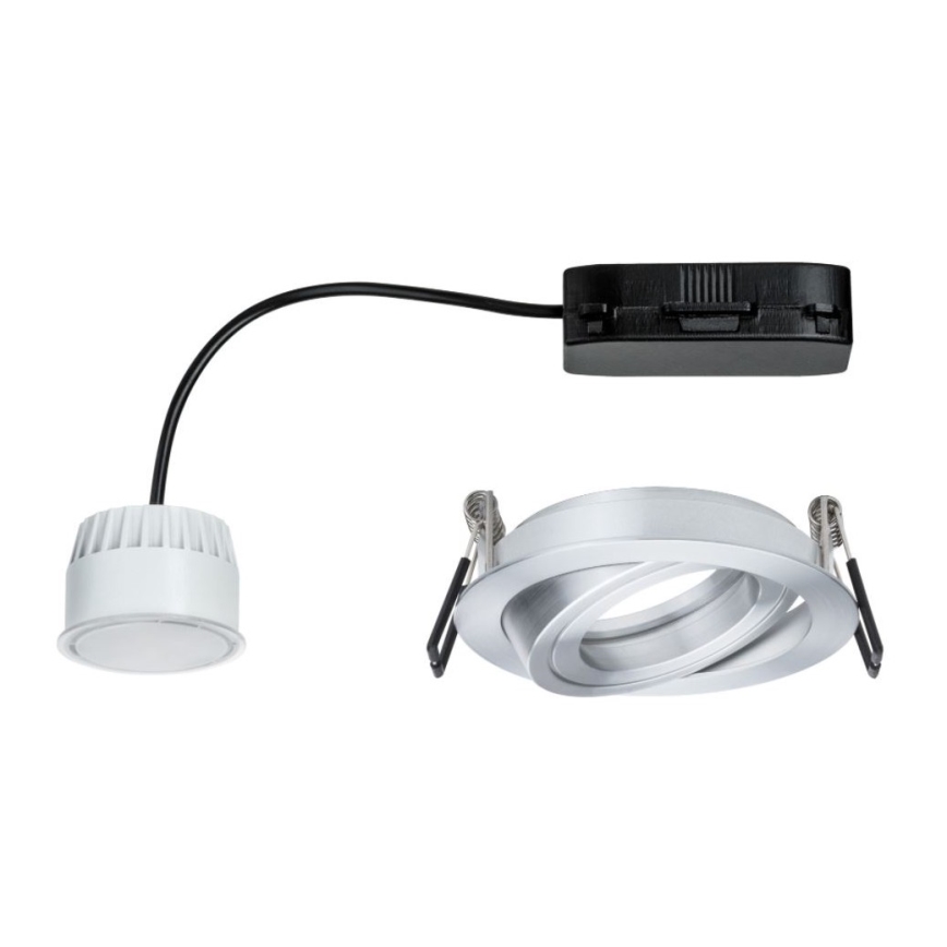 Paulmann 92798 - 1xLED/6,8W IP23 Χωνευτό φωτιστικό μπάνιου COIN 230V