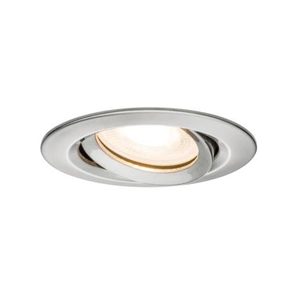 Paulmann 92900 - ΣΕΤ 3xGU10/7W IP65 Χωνευτό φωτιστικό οροφής μπάνιου dimmimg NOVA 230V