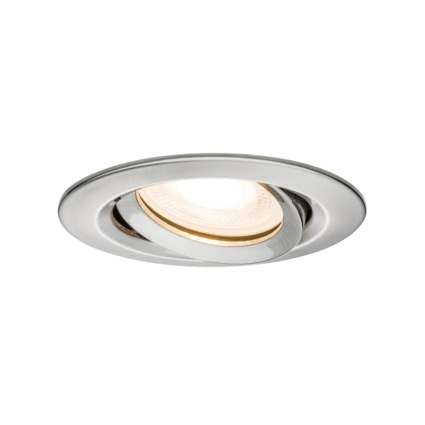 Paulmann 92900 - ΣΕΤ 3xGU10/7W IP65 Χωνευτό φωτιστικό οροφής μπάνιου dimmimg NOVA 230V