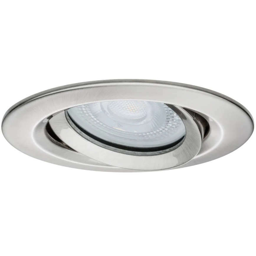 Paulmann 92900 - ΣΕΤ 3xGU10/7W IP65 Χωνευτό φωτιστικό οροφής μπάνιου dimmimg NOVA 230V