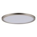 Paulmann 92935 - LED/12W IP44 Ρυθμιζόμενο εντοιχισμένο φωτιστικό μπάνιου AREO 230V Ø 18 cm ματ χρώμιο