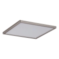 Paulmann 92939 - LED/11W IP44 Ρυθμιζόμενο χωνευτό φωτιστικό οροφής για μπάνιο AREO 230V 18x18 cm ματ χρώμιο