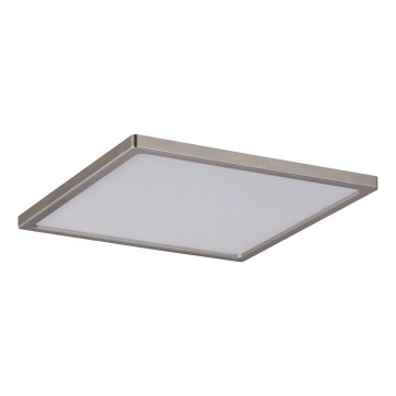 Paulmann 92939 - LED/11W IP44 Ρυθμιζόμενο χωνευτό φωτιστικό οροφής για μπάνιο AREO 230V 18x18 cm ματ χρώμιο