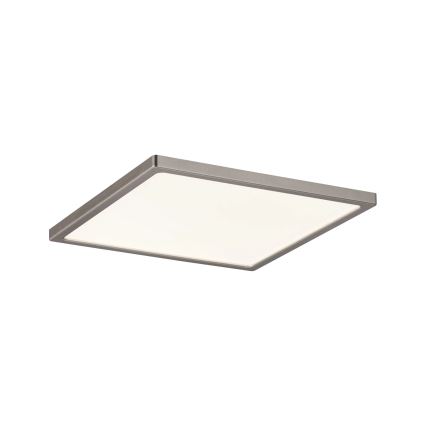 Paulmann 92939 - LED/11W IP44 Ρυθμιζόμενο χωνευτό φωτιστικό οροφής για μπάνιο AREO 230V 18x18 cm ματ χρώμιο