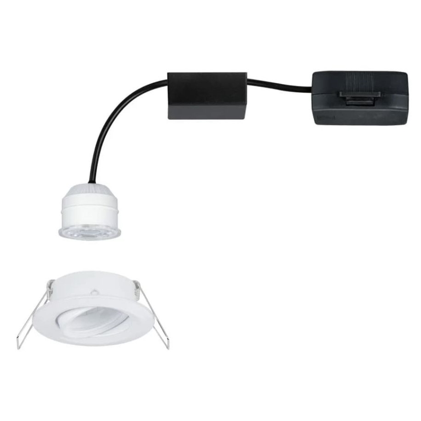 Paulmann 92970 - LED/4,2W IP23 Κρεμαστό φωτιστικό οροφής μπάνιου dimmimg COIN 230V