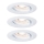 Paulmann 92971 - ΣΕΤ 3x LED/4,2W IP23 Χωνευτό φωτιστικό οροφής μπάνιου dimmimg NOVA 230V