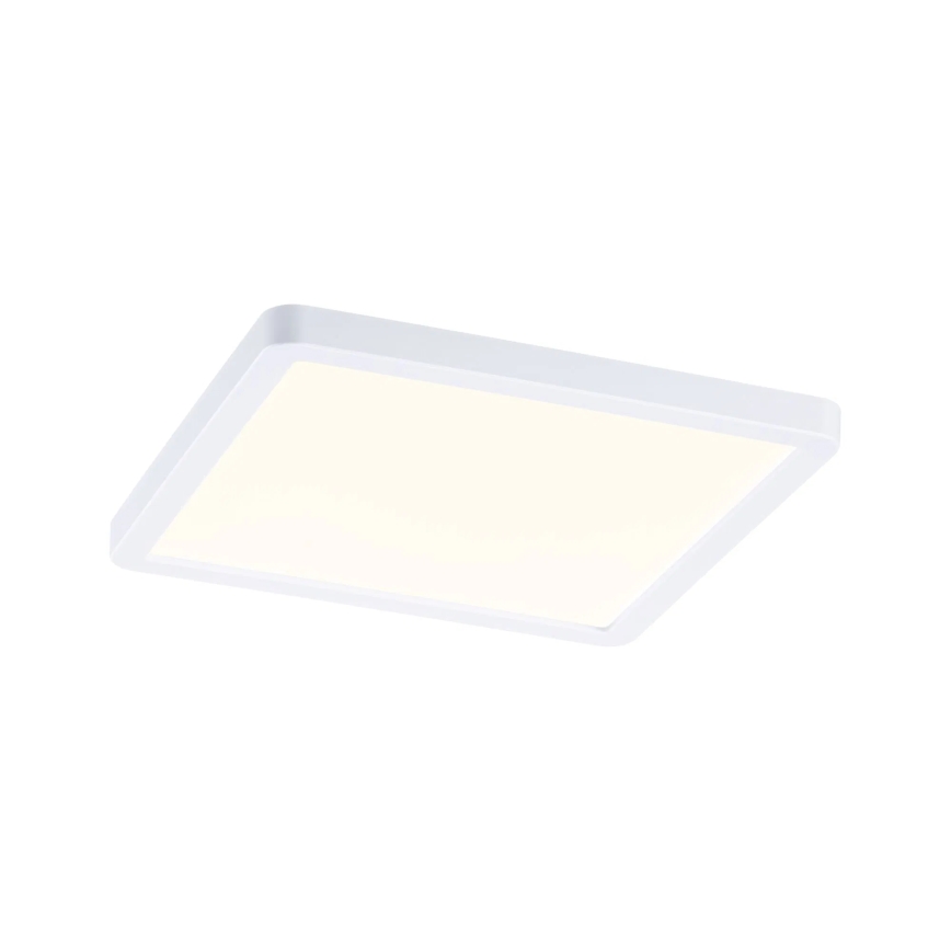 Paulmann 92993 - LED/13W IP44 Εντοιχισμένο φωτιστικό οροφής για μπάνιο AREO 230V 2000/3000/4000K 17,5x17,5 cm λευκό