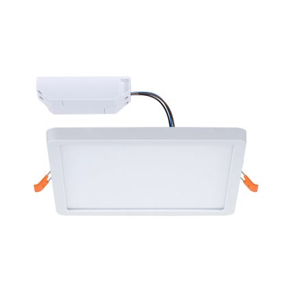 Paulmann 92993 - LED/13W IP44 Εντοιχισμένο φωτιστικό οροφής για μπάνιο AREO 230V 2000/3000/4000K 17,5x17,5 cm λευκό