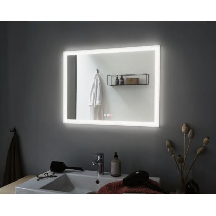 Paulmann 93013 - LED/22W IP44 Dimmable φωτιζόμενος καθρέφτης μπάνιου με οπίσθιο φωτισμό 230V  2700/4000/6500K