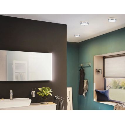Paulmann 93018 - LED/13W IP44 Ρυθμιζόμενο φωτιστικό οροφής μπάνιου AVIAR 230V