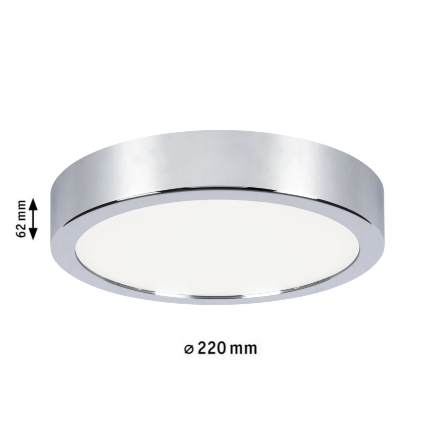 Paulmann 93018 - LED/13W IP44 Ρυθμιζόμενο φωτιστικό οροφής μπάνιου AVIAR 230V