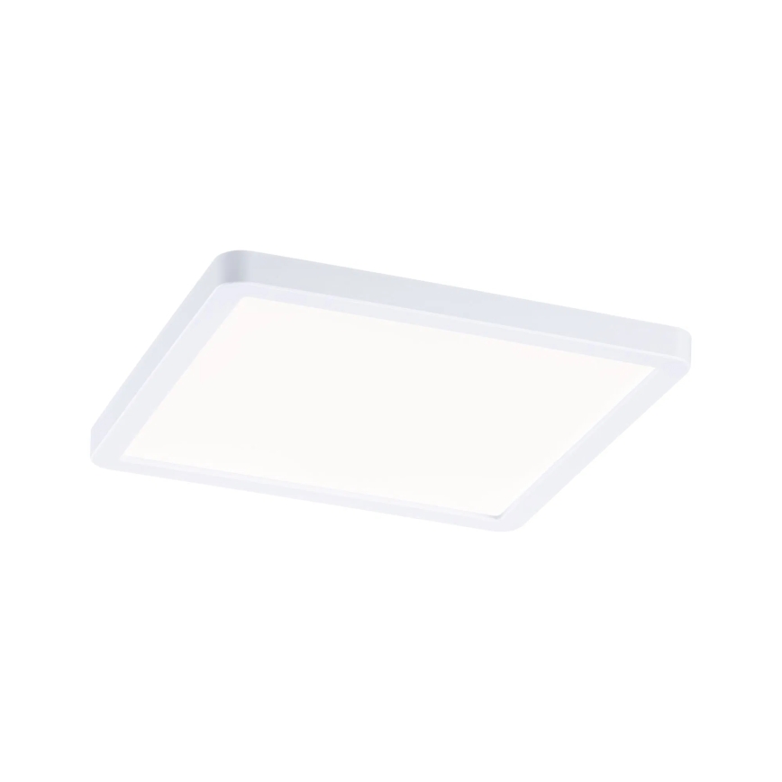 Paulmann 93059 - LED/13W IP44 Ρυθμιζόμενο χωνευτό φωτιστικό οροφής για μπάνιο AREO 230V 17,5x17,5 cm λευκό