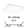 Paulmann 93059 - LED/13W IP44 Ρυθμιζόμενο χωνευτό φωτιστικό οροφής για μπάνιο AREO 230V 17,5x17,5 cm λευκό