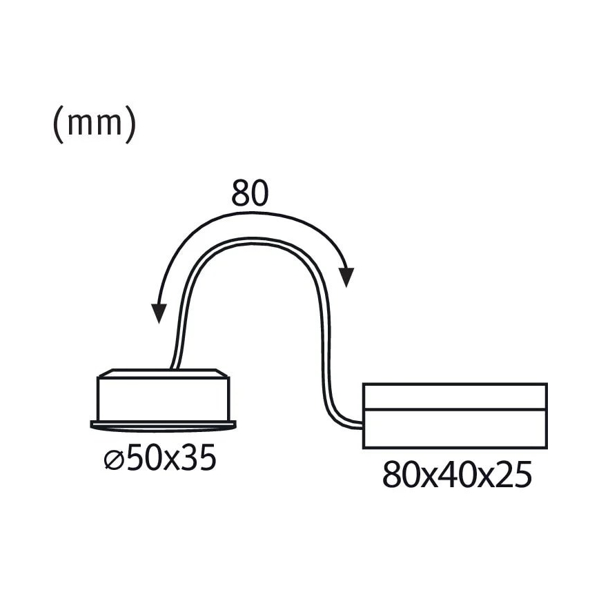 Paulmann 93079 - LED/6W Dimmable φωτιστικό NOVA 230V 4000K